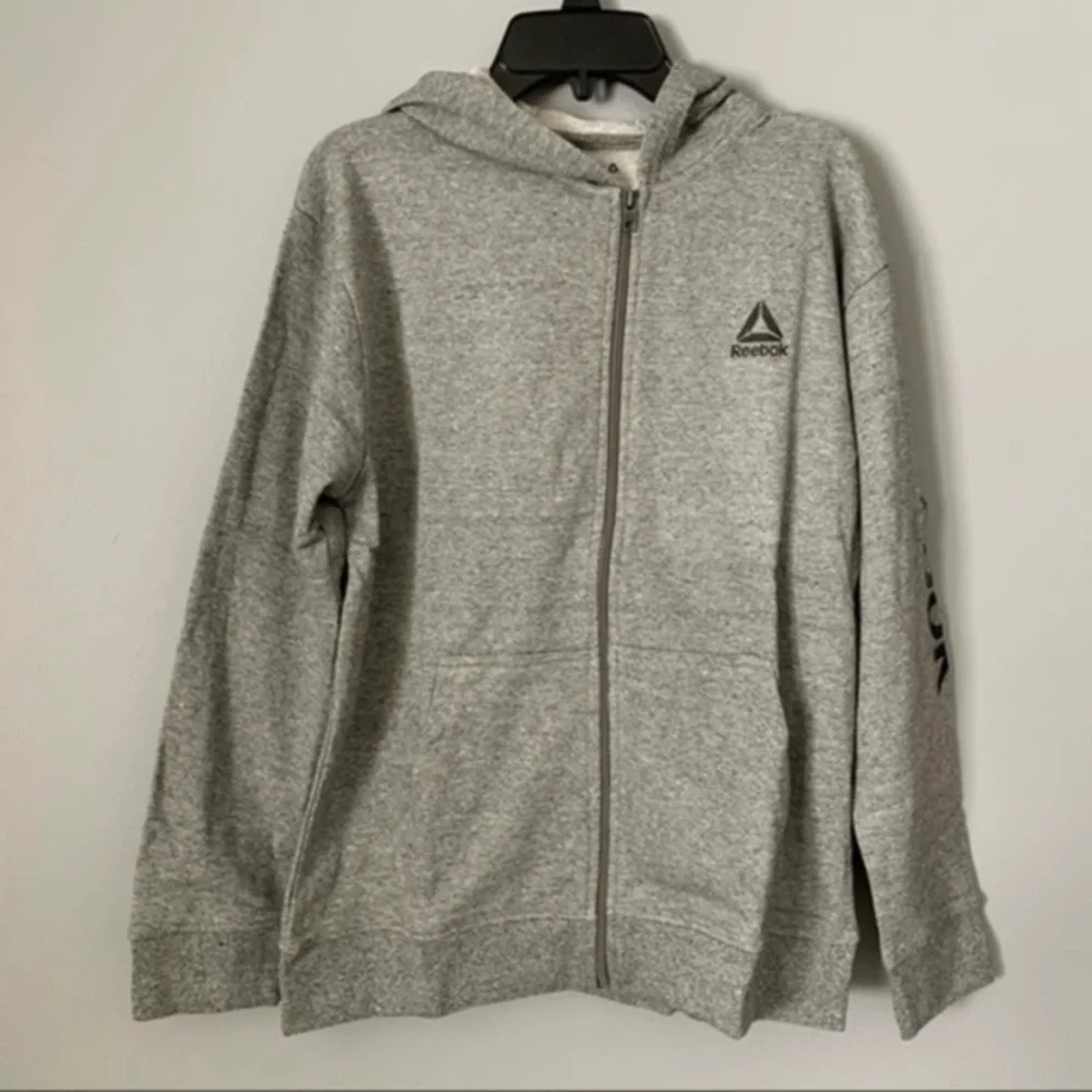 NWT. REEBOK Boys Zip Up Sweatshirt
